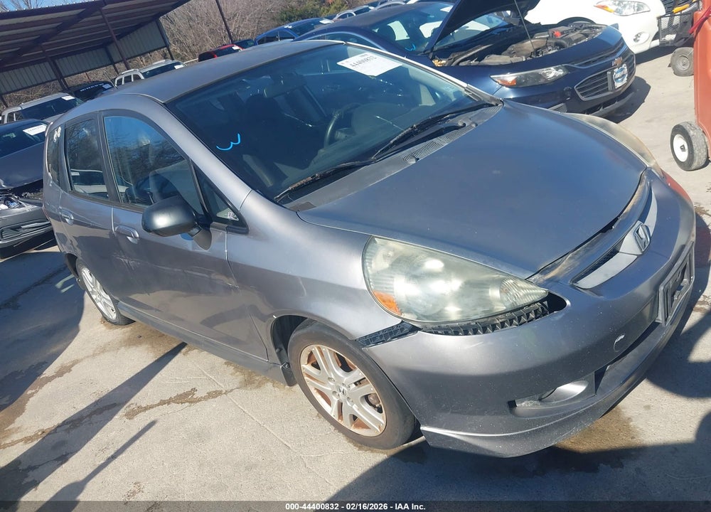2008 HONDA FIT SPORT VIN: JHMGD37678S055476