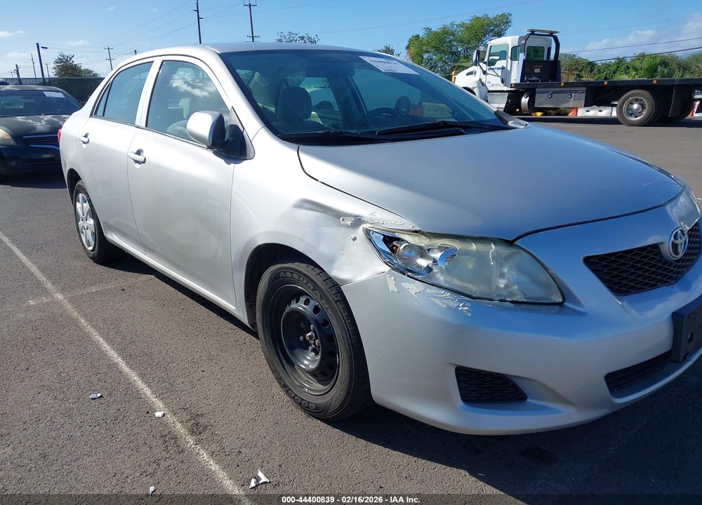 2010 TOYOTA COROLLA LE VIN: 2T1BU4EE5AC501059