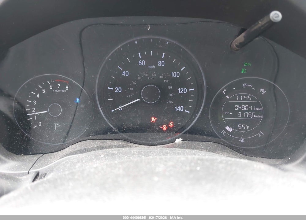 2019 HONDA HR-V SPORT VIN: 3CZRU6H1XKG729417