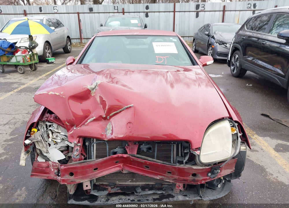 2001 MERCEDES-BENZ SLK 320 VIN: WDBKK65F01F198210