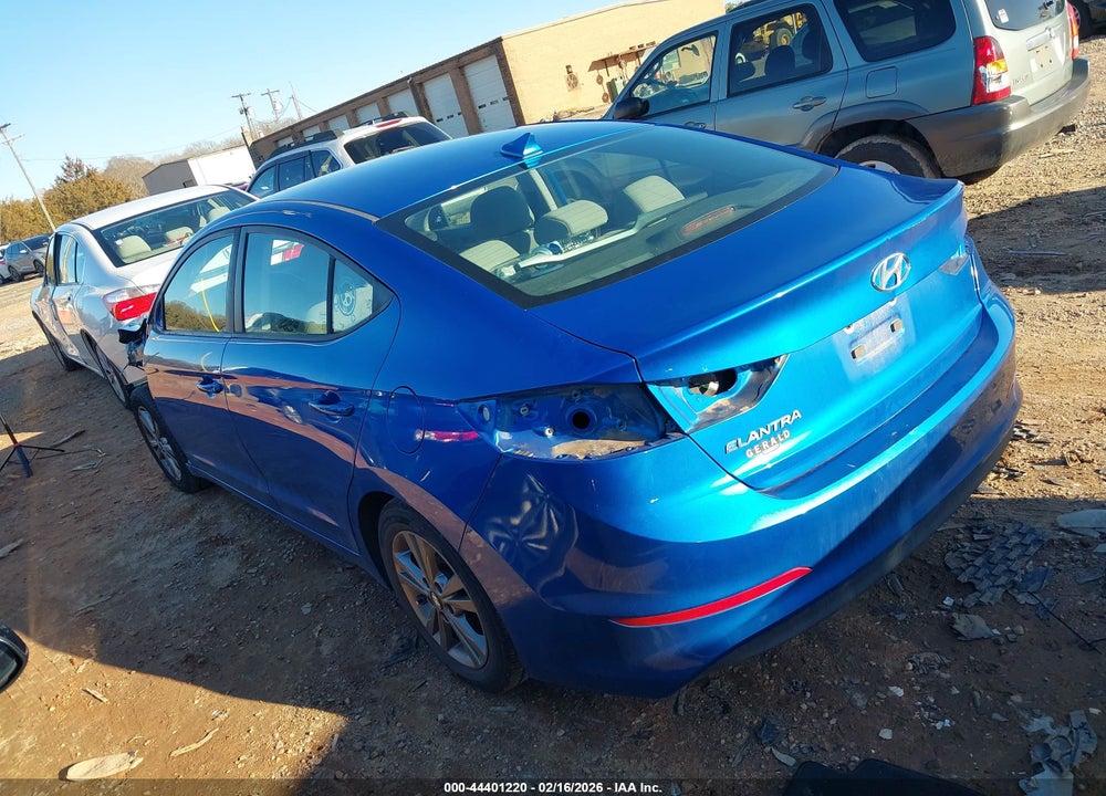 2017 HYUNDAI ELANTRA SE VIN: KMHD84LF4HU208559