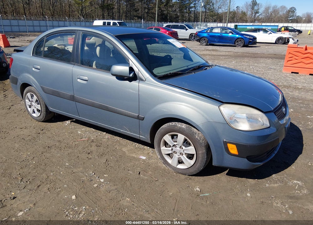 2006 KIA RIO LX VIN: KNADE123X66072293