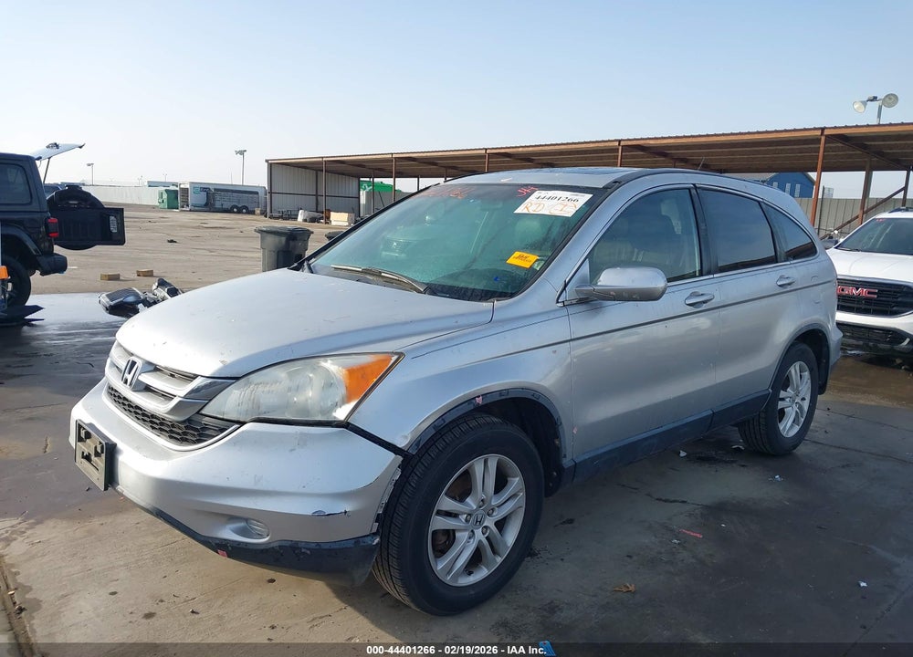 2010 HONDA CR-V EX-L VIN: JHLRE3H75AC002180