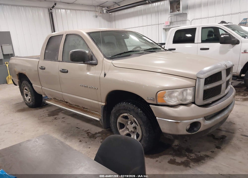 2005 DODGE RAM 1500 SLT/LARAMIE VIN: 1D7HU18D25S307949
