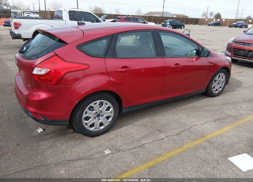 2012 FORD FOCUS SE VIN: 1FAHP3K25CL129701