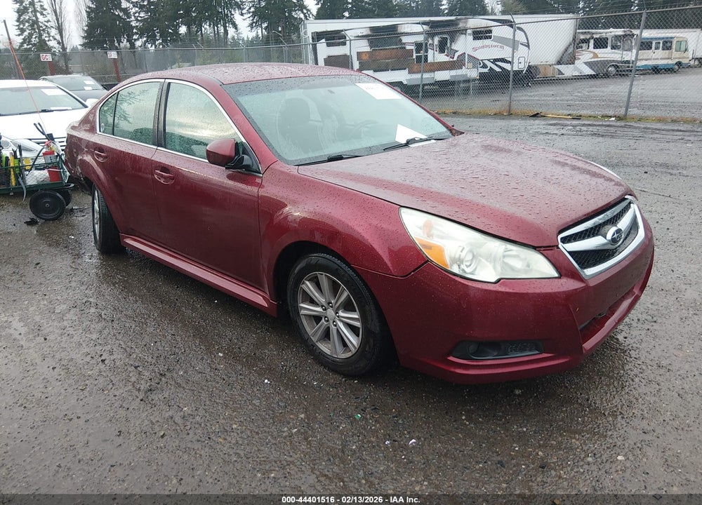 2011 SUBARU LEGACY 2.5I PREMIUM VIN: 4S3BMBC62B3229676