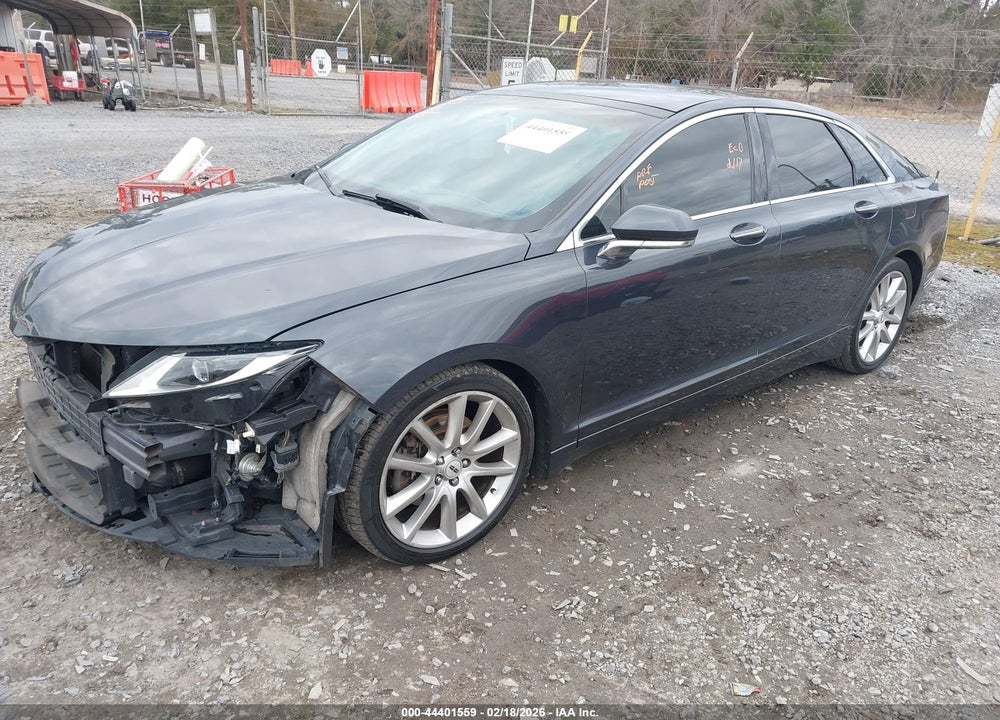 2014 LINCOLN MKZ VIN: 3LN6L2G97ER834299