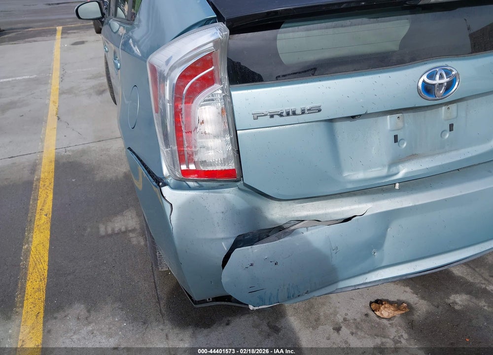 2012 TOYOTA PRIUS THREE VIN: JTDKN3DU6C5437291
