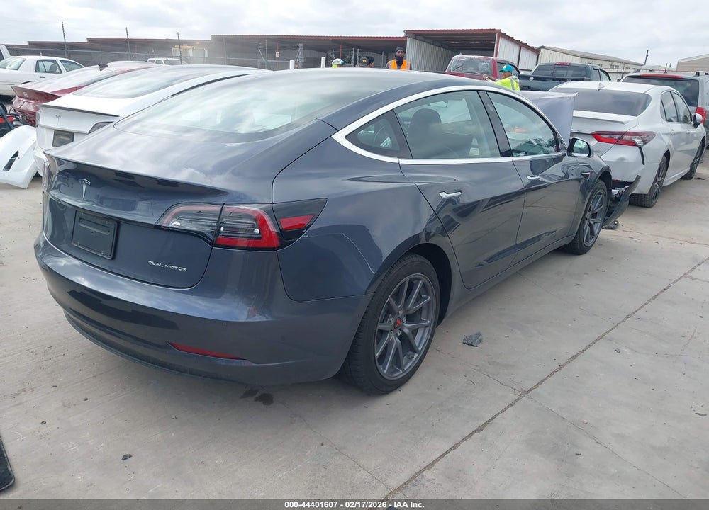 2020 TESLA MODEL 3 LONG RANGE DUAL MOTOR ALL-WHEEL DRIVE VIN: 5YJ3E1EB8LF663790