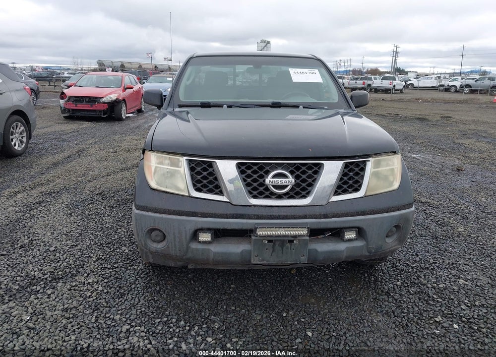 2005 NISSAN FRONTIER XE VIN: 1N6BD06T75C456689