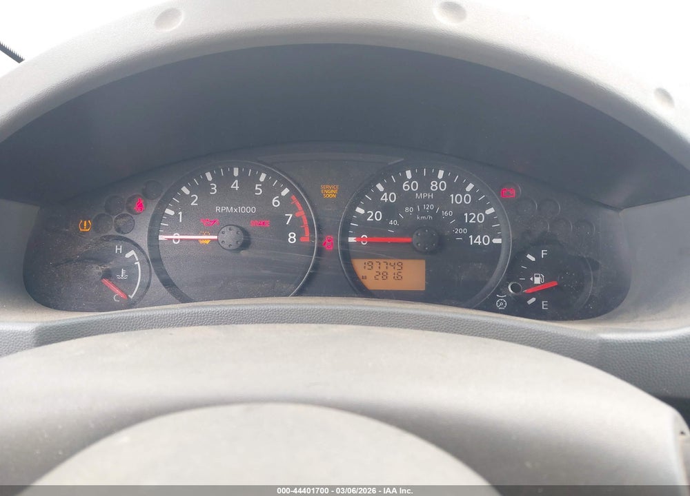 2005 NISSAN FRONTIER XE VIN: 1N6BD06T75C456689