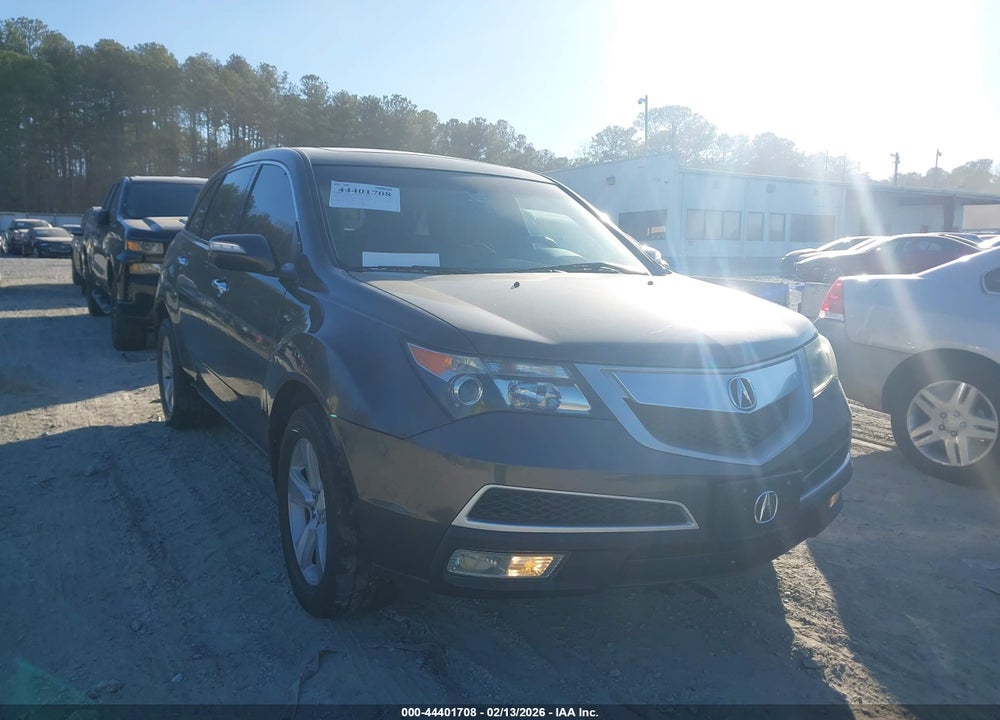 2011 ACURA MDX VIN: 2HNYD2H20BH500127