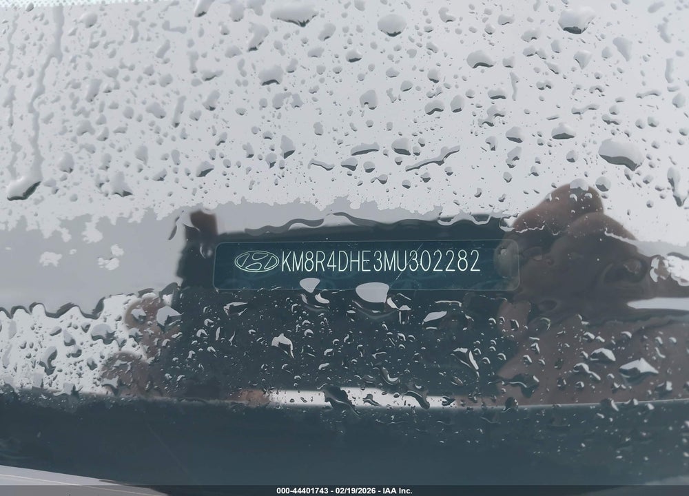 2021 HYUNDAI PALISADE SEL VIN: KM8R4DHE3MU302282