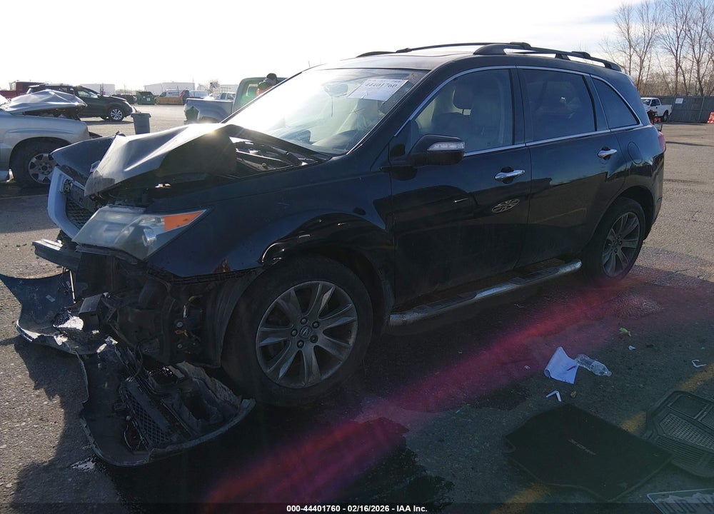 2011 ACURA MDX ADVANCE PACKAGE VIN: 2HNYD2H50BH530285