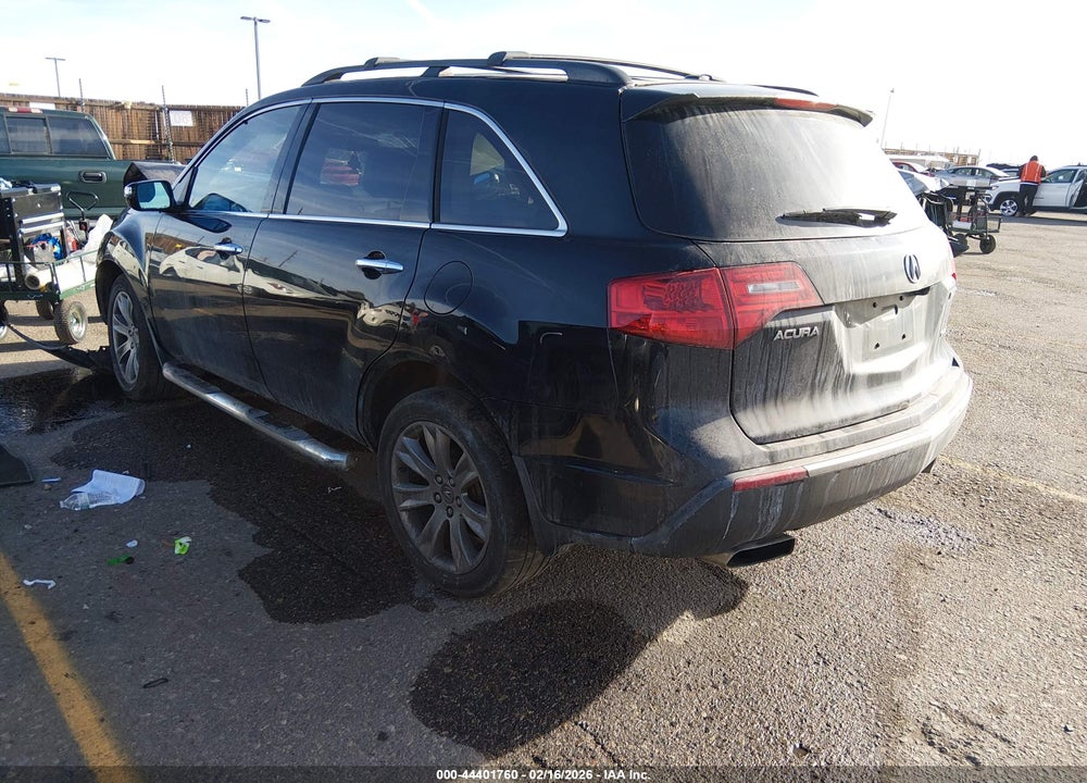 2011 ACURA MDX ADVANCE PACKAGE VIN: 2HNYD2H50BH530285