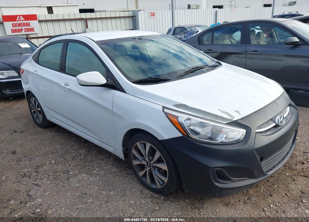 2017 HYUNDAI ACCENT VALUE EDITION VIN: KMHCT4AEXHU342514