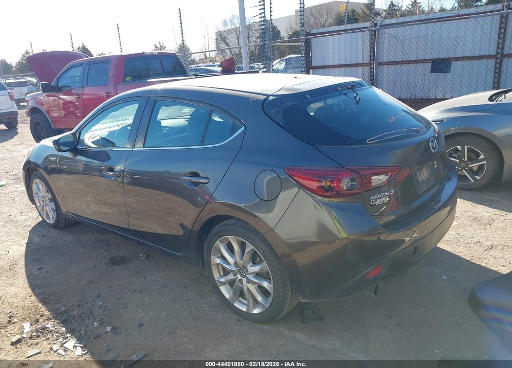 2014 MAZDA 3 S GRAND TOURING VIN: JM1BM1M38E1197444