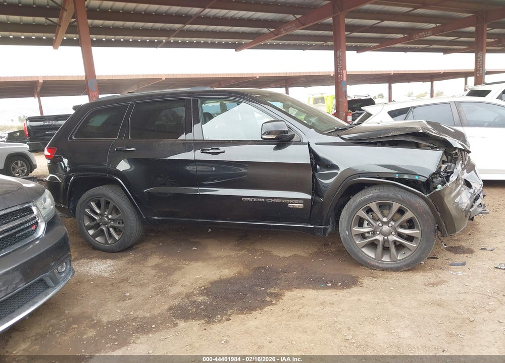 2016 JEEP GRAND CHEROKEE LIMITED 75TH ANNIVERSARY VIN: 1C4RJEBG4GC400275