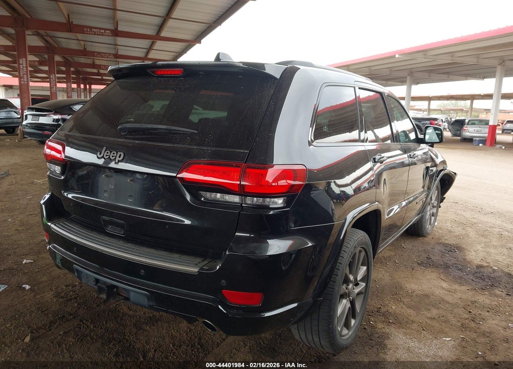 2016 JEEP GRAND CHEROKEE LIMITED 75TH ANNIVERSARY VIN: 1C4RJEBG4GC400275