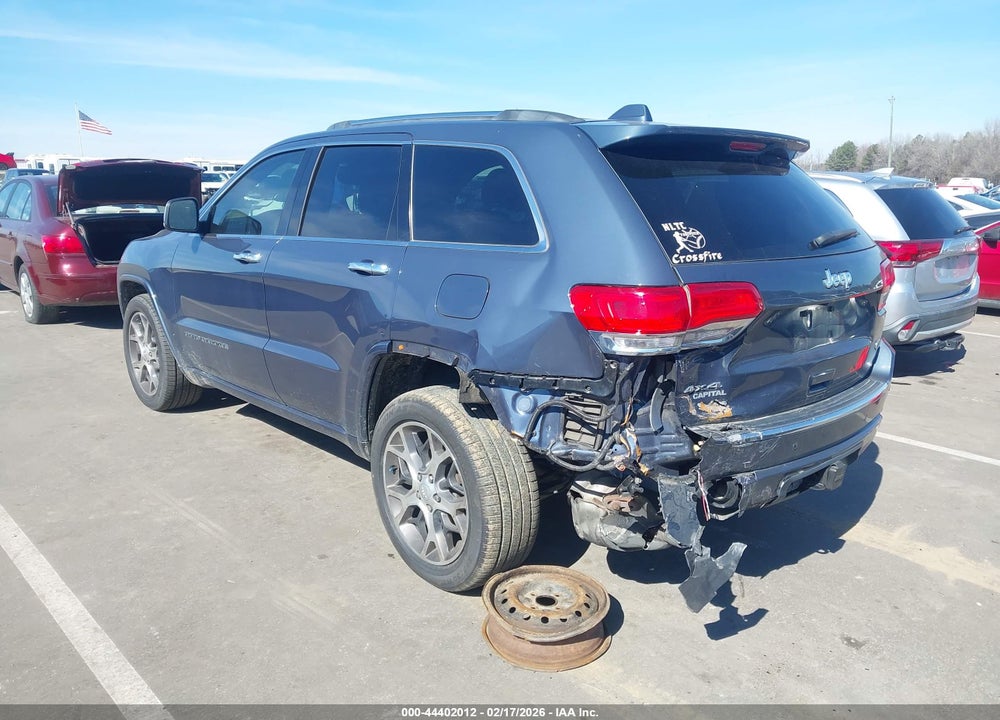 2020 JEEP GRAND CHEROKEE OVERLAND 4X4 VIN: 1C4RJFCG4LC231647