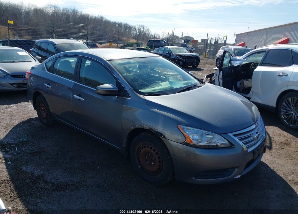 2015 NISSAN SENTRA S VIN: 3N1AB7AP1FY312249