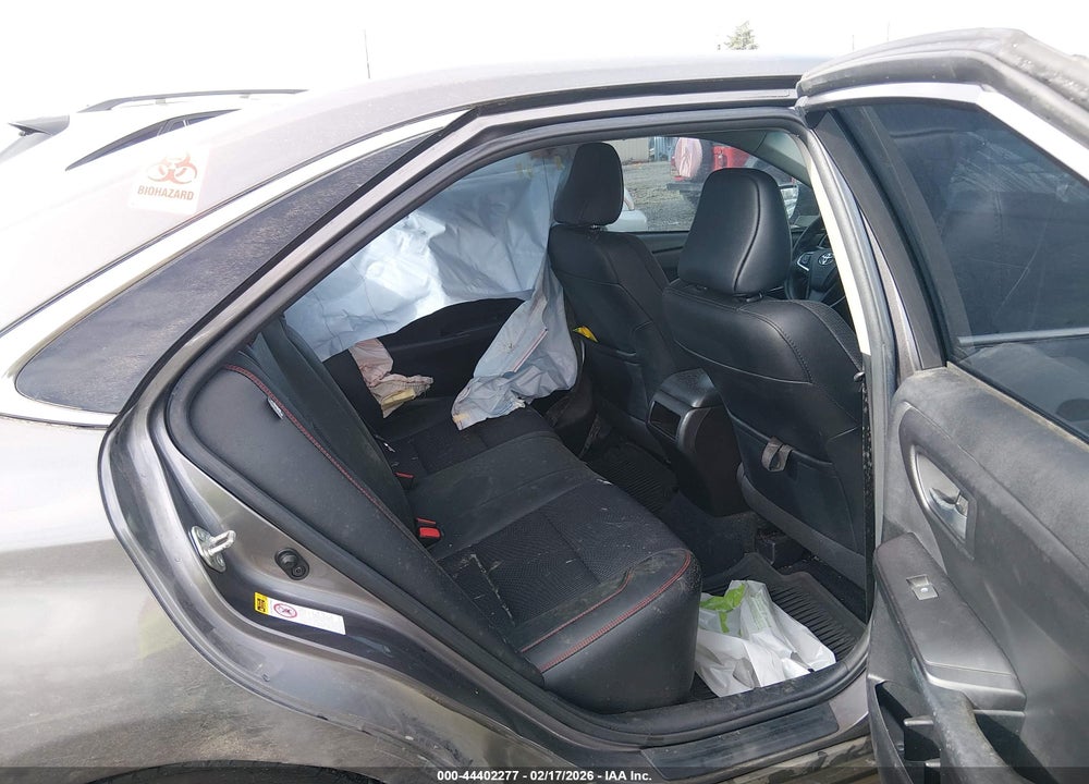 2016 TOYOTA CAMRY SE VIN: 4T1BF1FK2GU200396