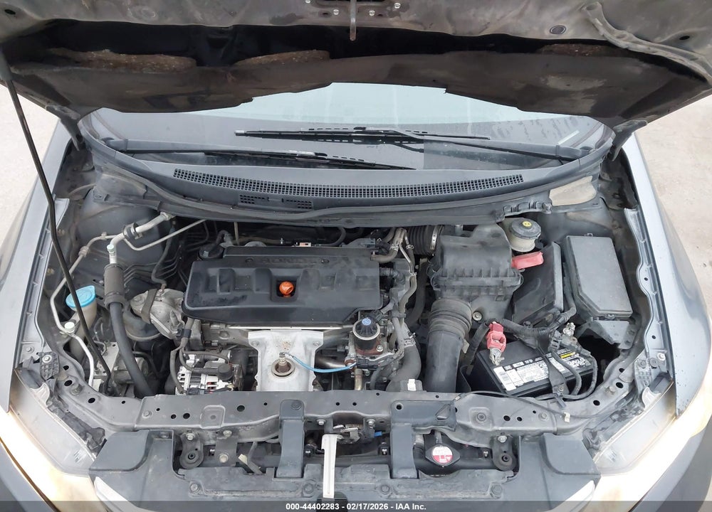 2012 HONDA CIVIC LX VIN: 19XFB2F57CE106380