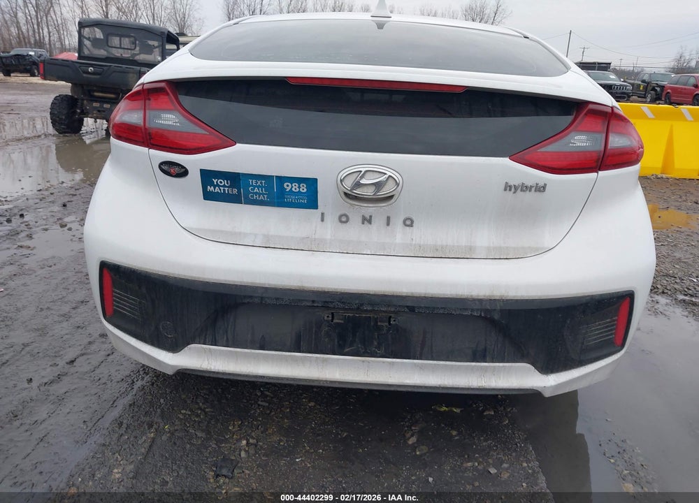 2019 HYUNDAI IONIQ HYBRID SEL VIN: KMHC75LC1KU116973