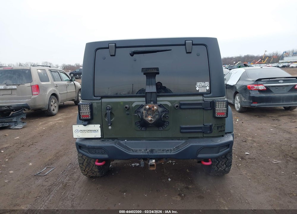 2016 JEEP WRANGLER UNLIMITED RUBICON HARD ROCK VIN: 1C4BJWFGXGL148937
