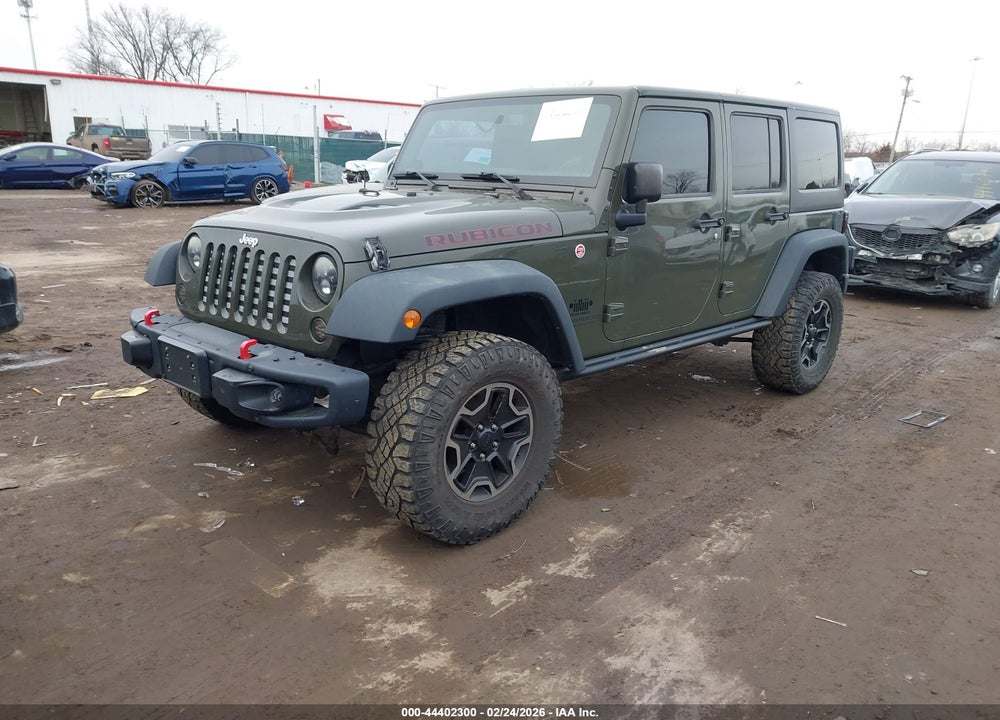 2016 JEEP WRANGLER UNLIMITED RUBICON HARD ROCK VIN: 1C4BJWFGXGL148937