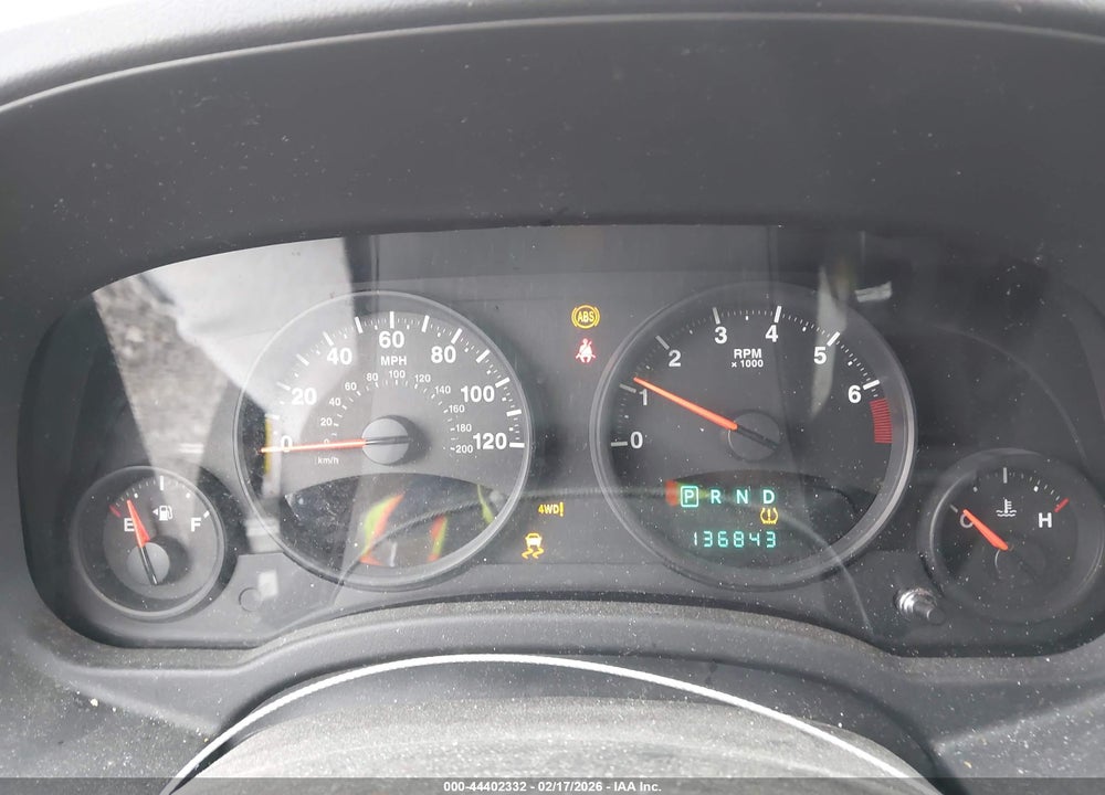2011 JEEP COMPASS VIN: 1J4NF1FB7BD154326