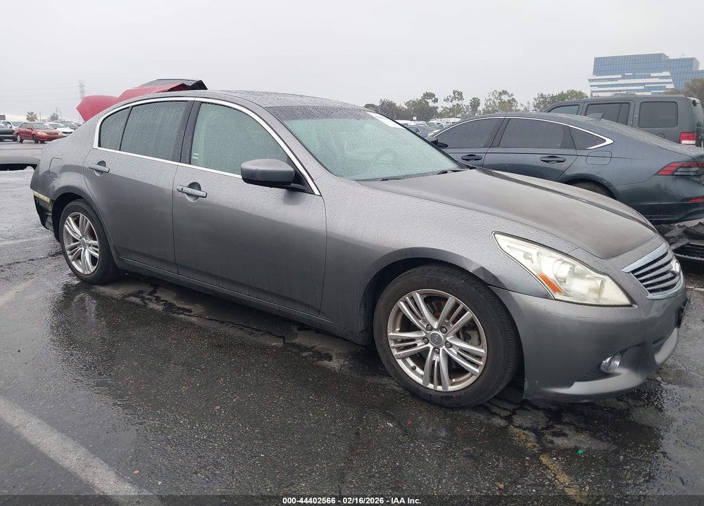 2011 INFINITI G37 JOURNEY VIN: JN1CV6AP2BM507722