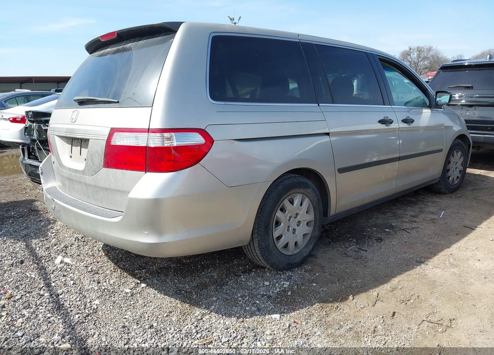 2007 HONDA ODYSSEY LX VIN: 5FNRL38217B017780