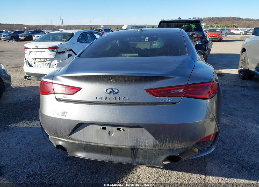 2018 INFINITI Q60 3.0T LUXE VIN: JN1EV7EL7JM391728