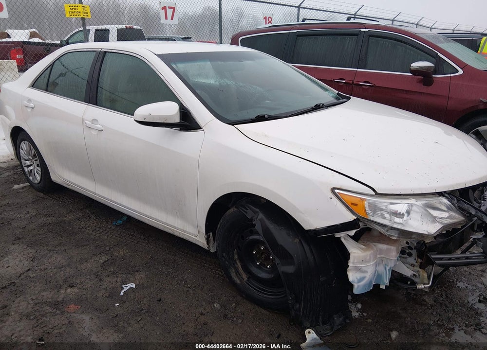 2012 TOYOTA CAMRY L VIN: 4T1BF1FK4CU507840
