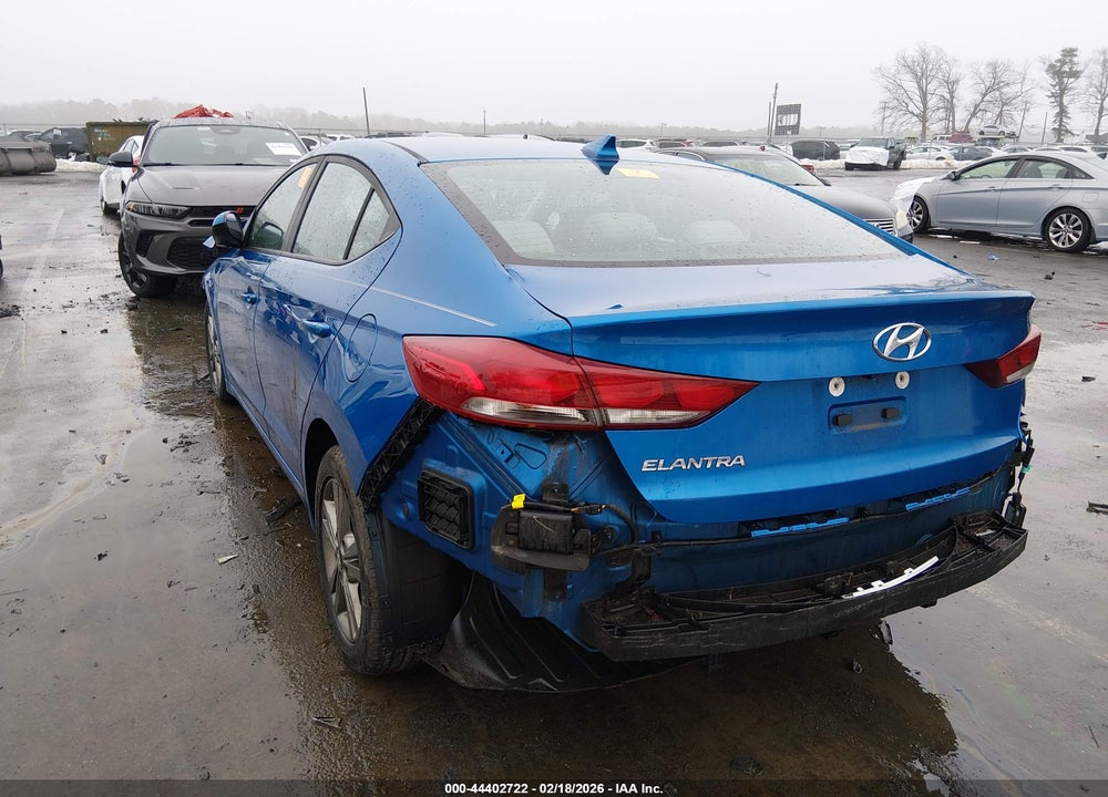 2018 HYUNDAI ELANTRA SEL VIN: 5NPD84LF0JH275373