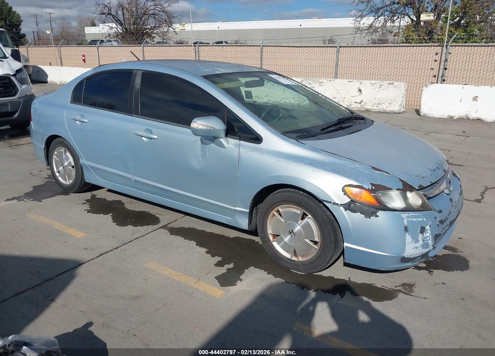 2006 HONDA CIVIC HYBRID VIN: JHMFA36276S015141