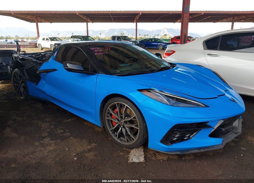 2023 CHEVROLET CORVETTE STINGRAY RWD  3LT VIN: 1G1YC3D4XP5134836
