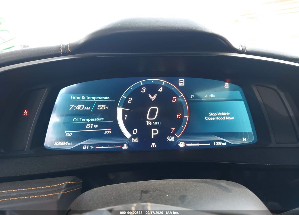 2023 CHEVROLET CORVETTE STINGRAY RWD  3LT VIN: 1G1YC3D4XP5134836