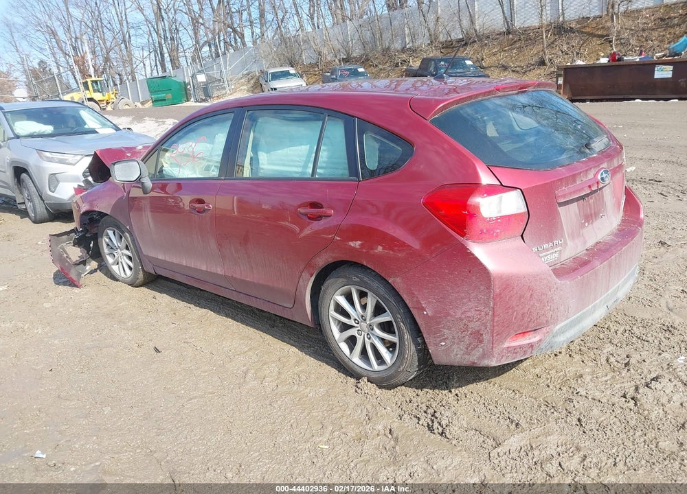 2014 SUBARU IMPREZA 2.0I PREMIUM VIN: JF1GPAC65E8232320