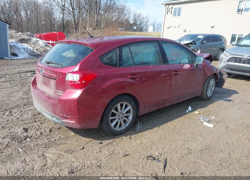 2014 SUBARU IMPREZA 2.0I PREMIUM VIN: JF1GPAC65E8232320