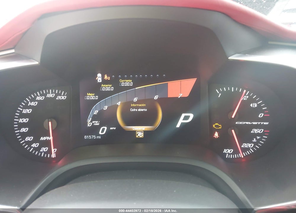 2016 CHEVROLET CORVETTE STINGRAY Z51 VIN: 1G1YM2D73G5113098