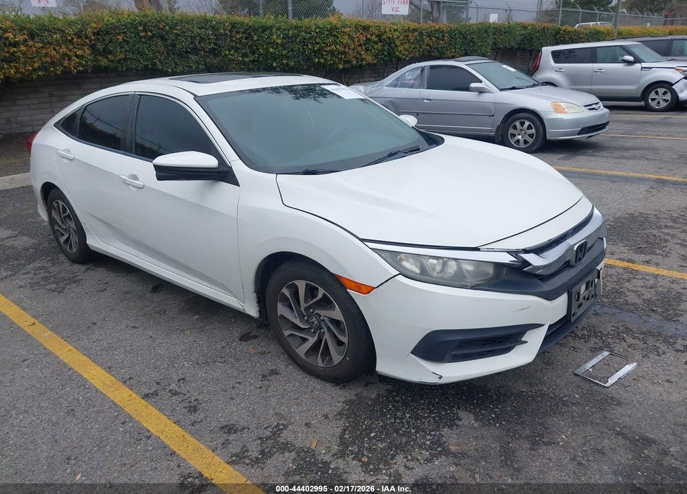 2016 HONDA CIVIC EX VIN: 2HGFC2F78GH569316