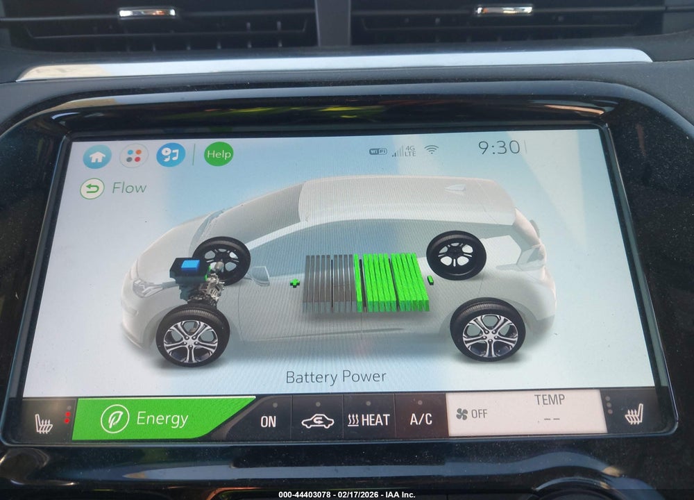 2019 CHEVROLET BOLT EV LT VIN: 1G1FY6S04K4136350