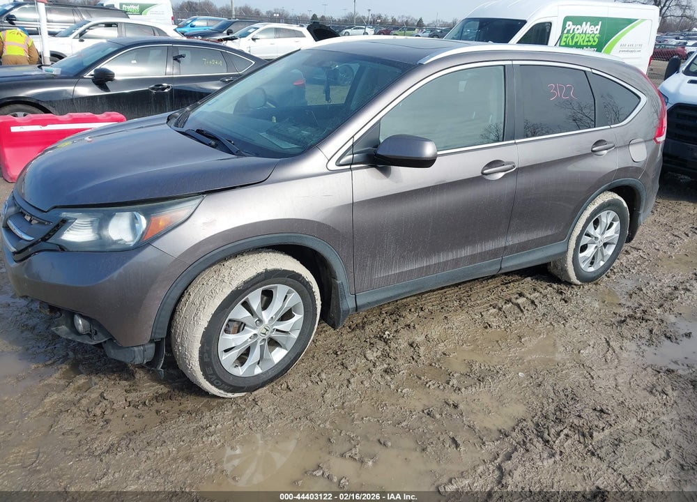 2013 HONDA CR-V EX-L VIN: 5J6RM4H72DL064155