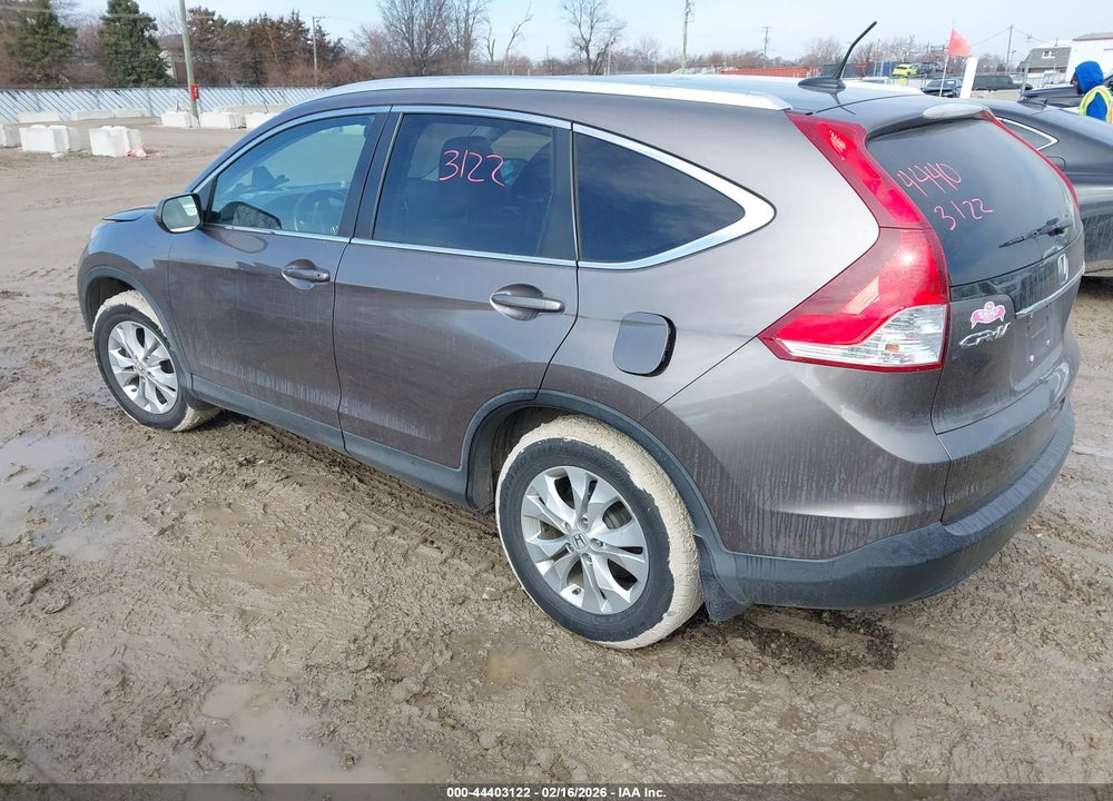 2013 HONDA CR-V EX-L VIN: 5J6RM4H72DL064155