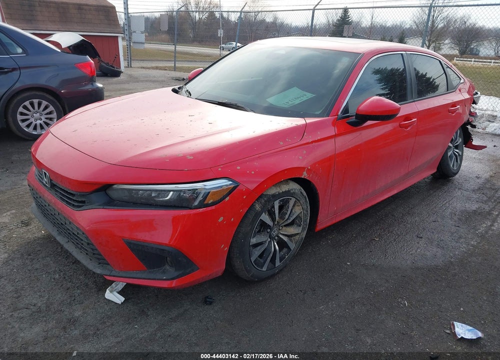 2023 HONDA CIVIC EX/EX W/O BSI VIN: 2HGFE1F76PH321957