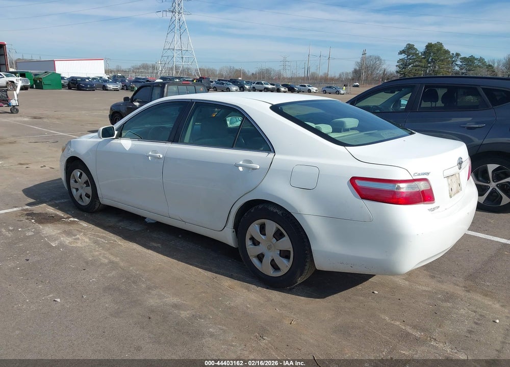 2009 TOYOTA CAMRY LE VIN: 4T4BE46K49R054290