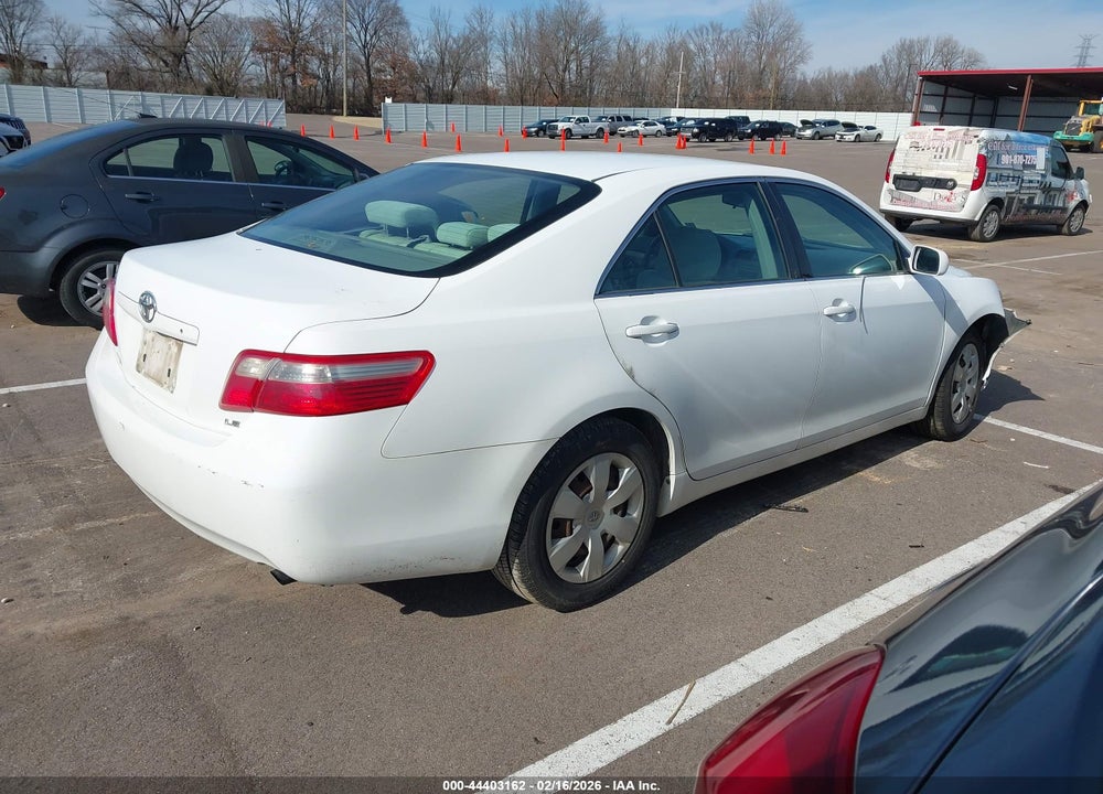 2009 TOYOTA CAMRY LE VIN: 4T4BE46K49R054290