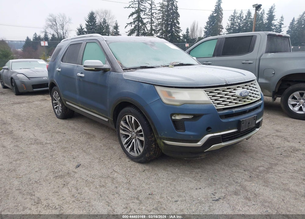 2018 FORD EXPLORER PLATINUM VIN: 1FM5K8HT3JGA89094